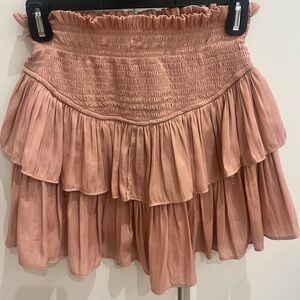 Pink skirt
